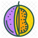 Pasion Fruta Comida Icono