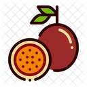 Fruta Comida Pasion Icono