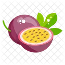 Maracuya Fruta Comida Sana Icono