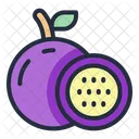 Maracuya Fruta Comida Icono