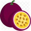 Maracuya Fruta Saludable Icono