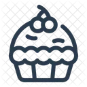 Maraschinokirsch Cupcake Maraschinokirsche Likor Symbol