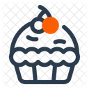 Maraschinokirsch Cupcake Maraschinokirsche Likor Symbol