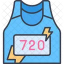 Marathon Runner Bib Icon