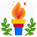 Marathon Torch Torch Flame Icon
