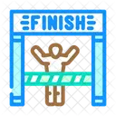 Maratona Chegada Progresso Ícone
