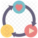 Ganhar Dinheiro Loop Icon
