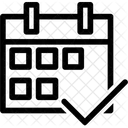 Calendario Data Programacao Ícone