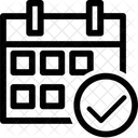 Calendario Data Programacao Ícone