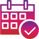 Calendario Data Programacao Ícone