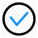 Marca De Verificacao Concluido Correto Ícone