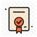 Marca De Verificacao Aprovacao Validacao Ícone