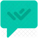 Marca de verificación  Icono