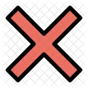 Marca x  Icono