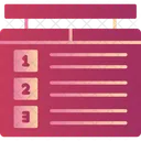 Tablero de puntuación  Icon