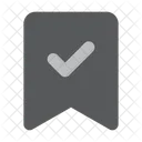 Lista De Verificacao De Favoritos Marcador Verificacao Icon