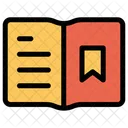 Bookmaerk Libro Diario Icono