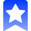 Marcador De Estrella Icono