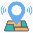 Mapa Pin Gps Icono