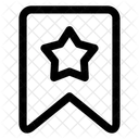 Marcador Favorito Midia Social Ícone