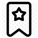 Marcador Favorito Marcador De Estrella Marcador Icono