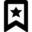 Etiqueta De Marcador Guardar Favorito Icono