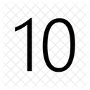 Marcar 10 Girar Icon