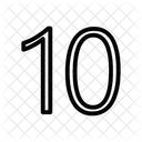 Marcar 10 Girar Icon