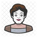 Marcel Mujer Marcel Marceau Icono
