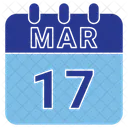 March Date Calendar Icon