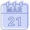 March 21  Icon