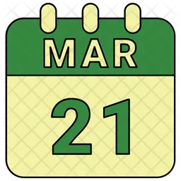 March 21  Icon