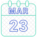March Date Calendar Icon