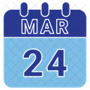 March Date Calendar Icon