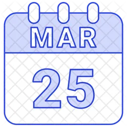 March 25  Icon