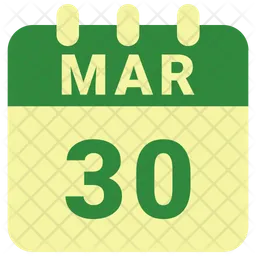 March 30  Icon