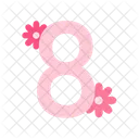 March 8 Women Icon