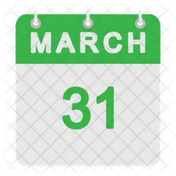 March Calendar  Icon