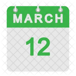 March Calendar  Icon