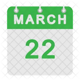 March Calendar  Icon