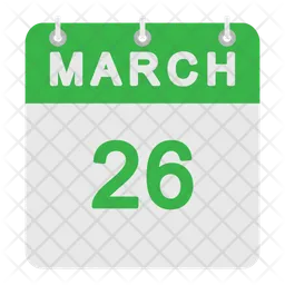 March Calendar  Icon