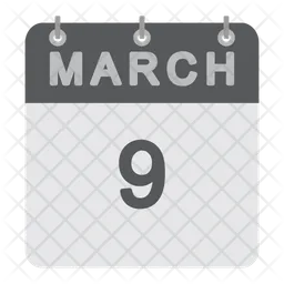 March Calendar  Icon