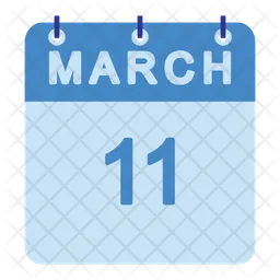 March Calendar  Icon