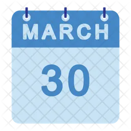 March Calendar  Icon