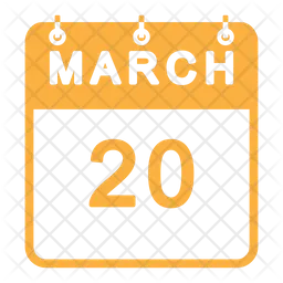 March Calendar  Icon