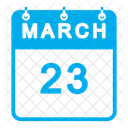 March Calendar  Icon