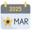 March 2025 Icon