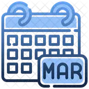 March Month  Icon