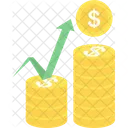 Marché financier  Icône