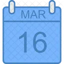 Marco Dia Calendario Icon